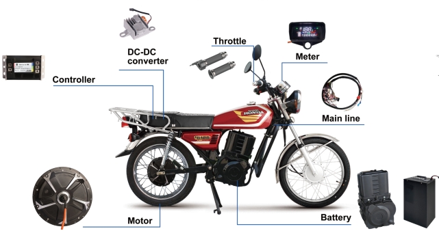 Provide gasoline motorcycle modification and electric motorcycle modification services
